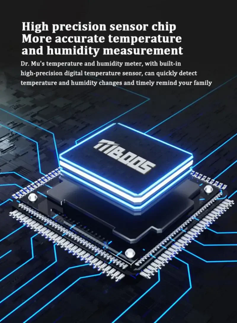 غرفة صغيرة LCD ميزان الحرارة الرطوبة متر الاستشعار داخلي درجة الحرارة مقياس الرطوبة محطة الطقس لأداة المنزل