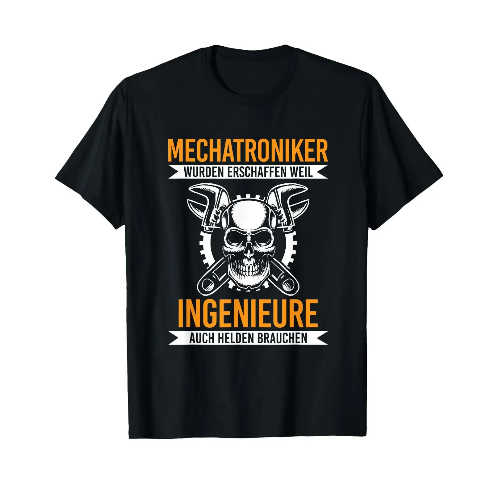 T-shirt unisexe vintage délavé et extensible pour homme, idéal pour le quotidien, avec motif de mécanicien automobile et tournevis.