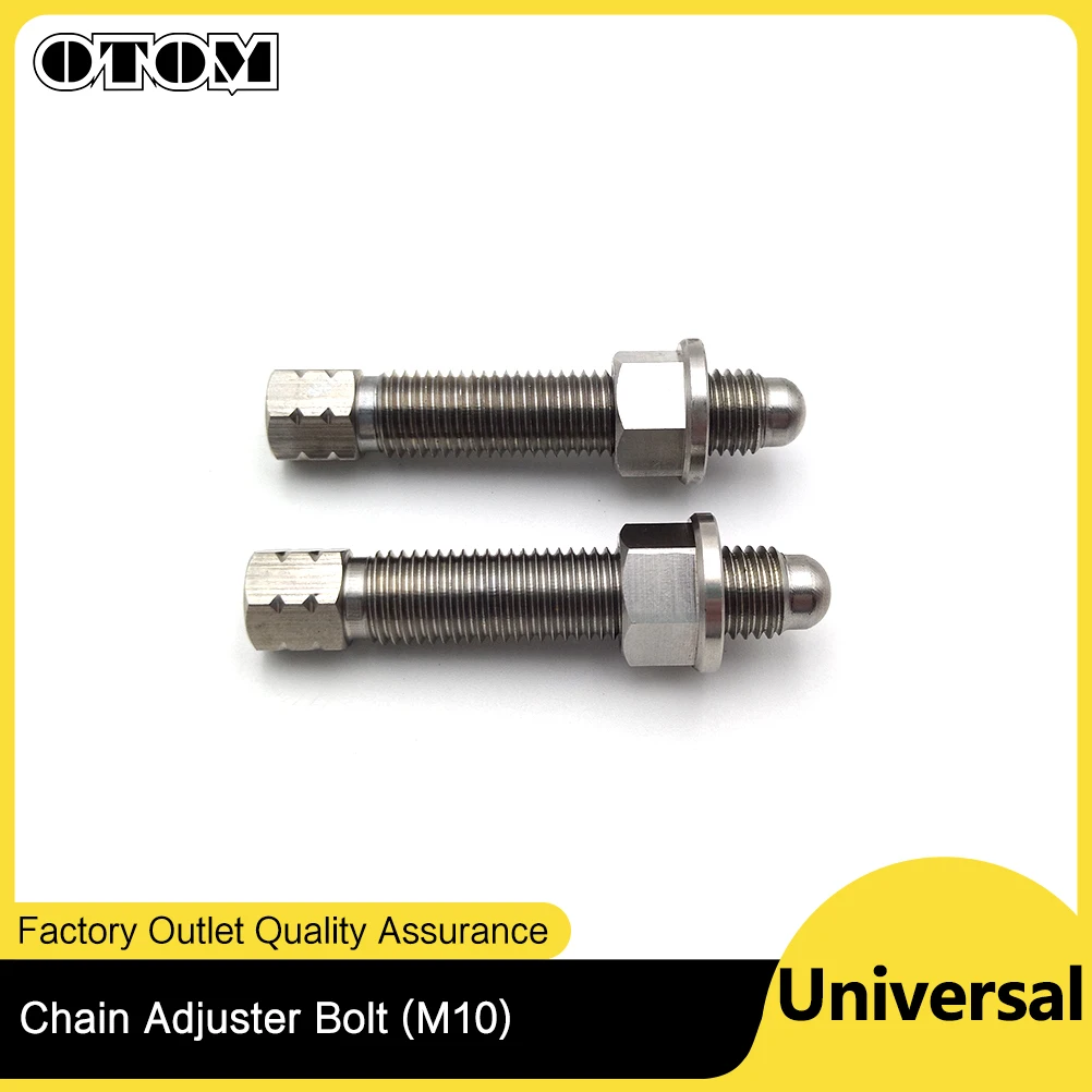 OTOM M10 Rear Axle Blocks Chain Adjuster Bolt For KTM 125 250 350 450 530 690 SXF EXCF SMC Enduro Duke Adventure Husqvarna TE FC