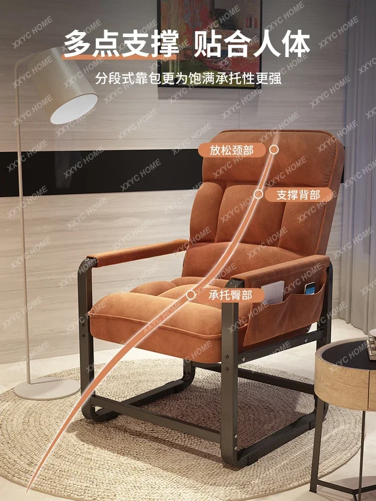 Sofá com encosto longo e confortável para casa de computador extra grande