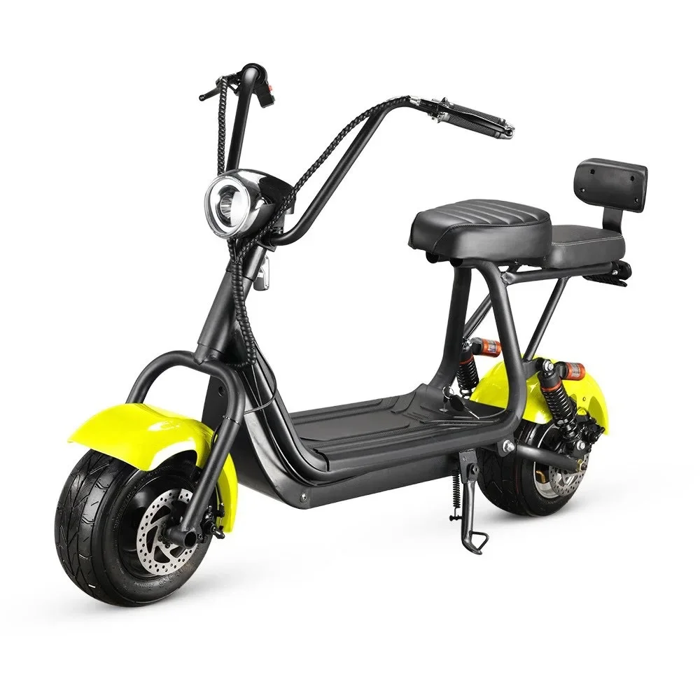 

New Arrival Adult 2 Wheel Electric Moped Scooter fa.t Tire Citycoco Scooter Long Range Powerful Electro Controller