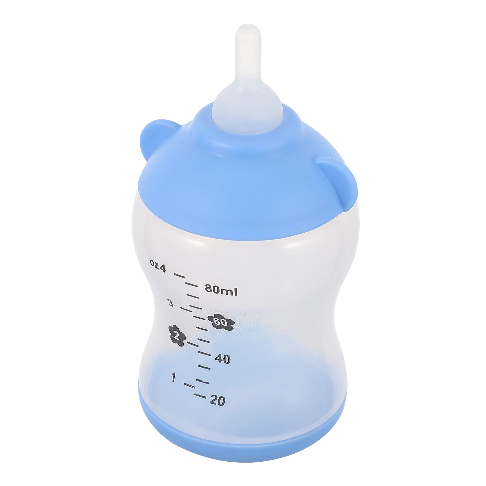 

Silicone Pet Feeding Bottle Small Animal Milk Feeder Puppy Nursing Bottles Blue Baby Cat Squirrel Durable Practical