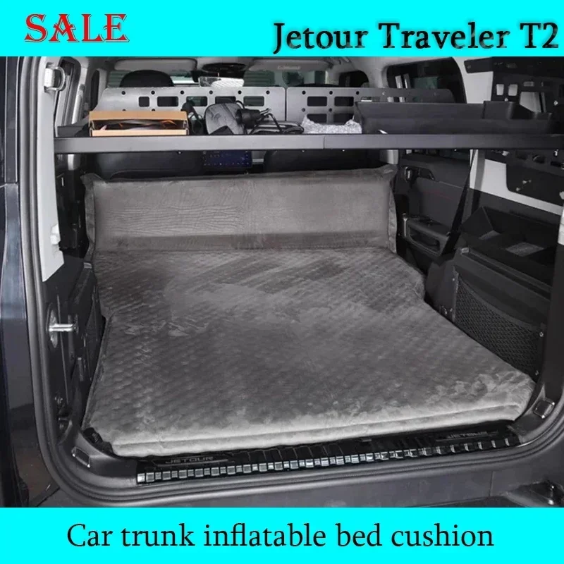 Fit for JETOUR Traveler T2 2023-2024 Cars Trunk Inflatable Bed Sleeping Pad Car Off-road Interior Parts Auto Outdoor Products