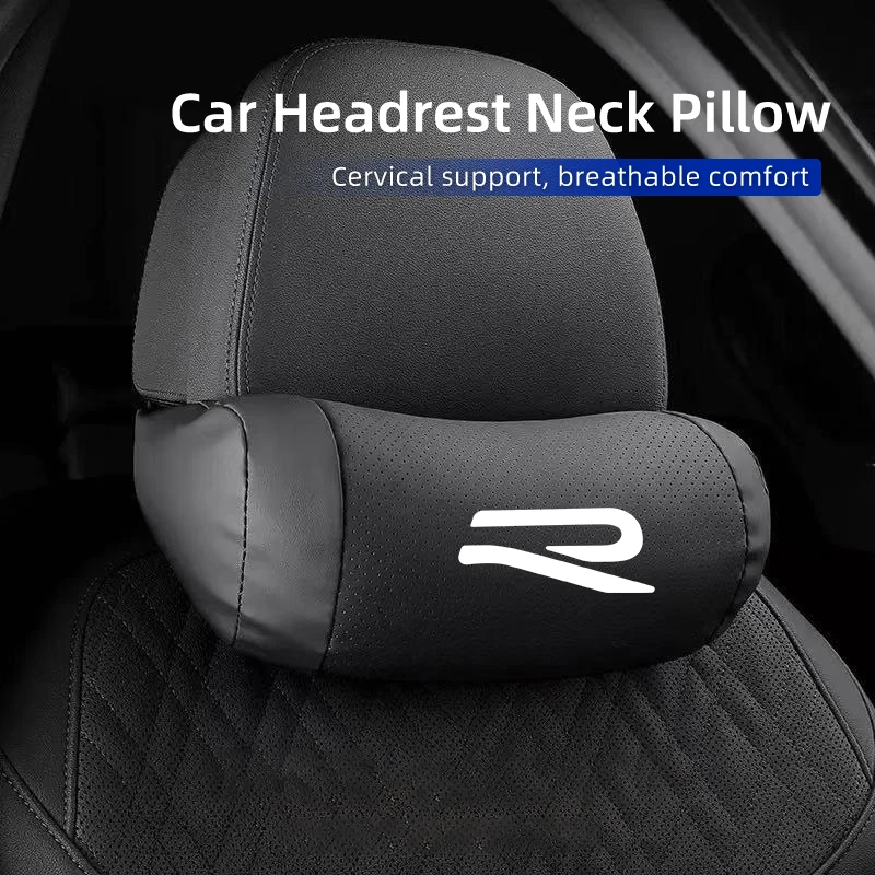

Car Seat Headrest Leather Head Support Protector Cushion For Volkswagen VW Polo CC Bora Golf Jetta Lavida Lamando Magotan Passat