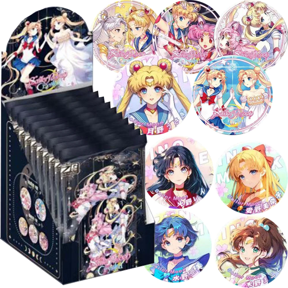 

Оптовая продажа, коллекция значков японского аниме, классические популярные волшебные девушки, креативная периферийная брошь, украшение для косплея для сумок