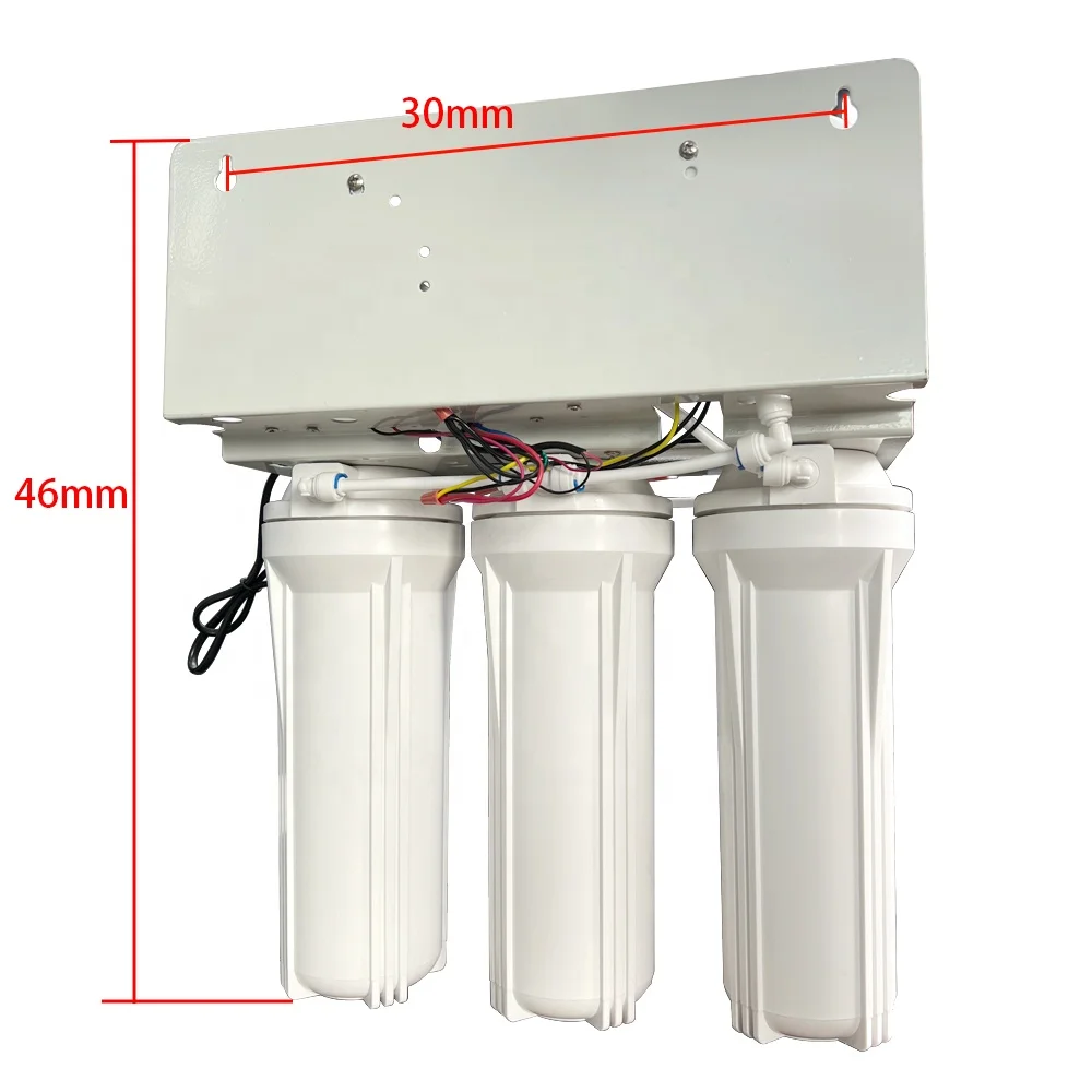 5-Stage Alkaline Electric Powered Household Water Purifier Reverse Osmosis Water Filter System Apparatus