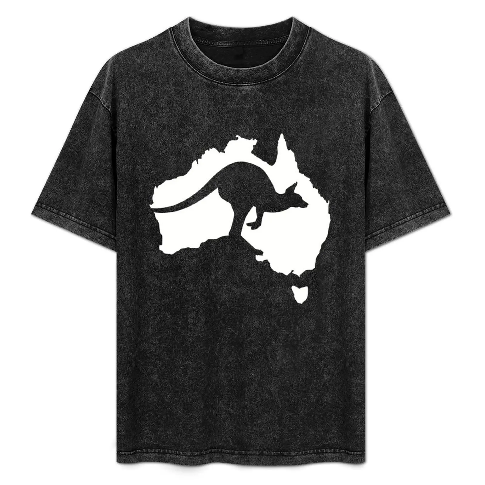 

Australia kangaroo T-Shirt Casual All Match Short Sleeve T-Shirt