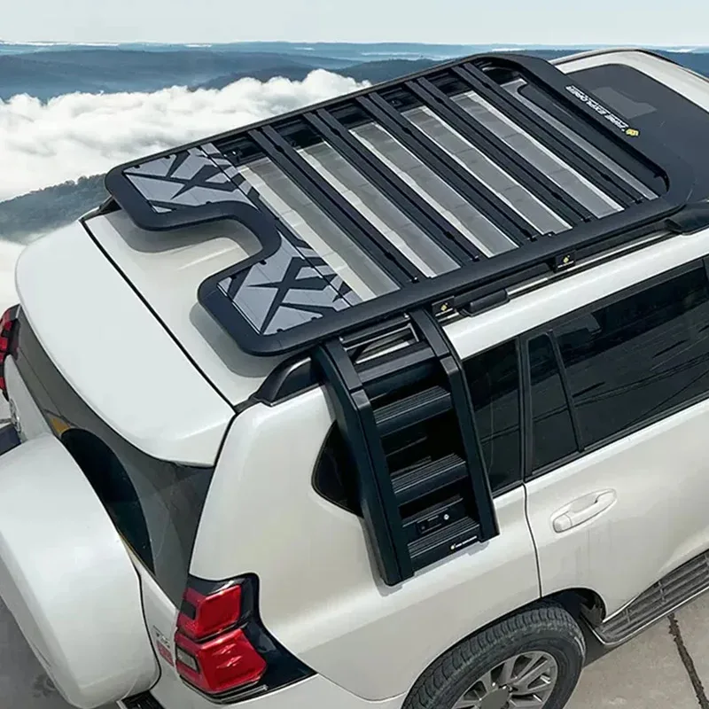 

Sui For 'S Domineering Prado Land Cruiser Superb Roof Lage Rack Expansion Platform Frame Modificatio