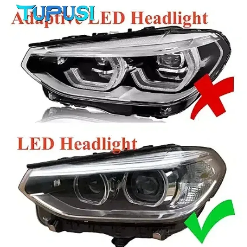 Yellow Angel Eye DRL Boards For 2019-2021 BMW X3 G01 X4 G02 F97 F98 LED Adaptive Headlight Daytime Run Light Module 63117466102