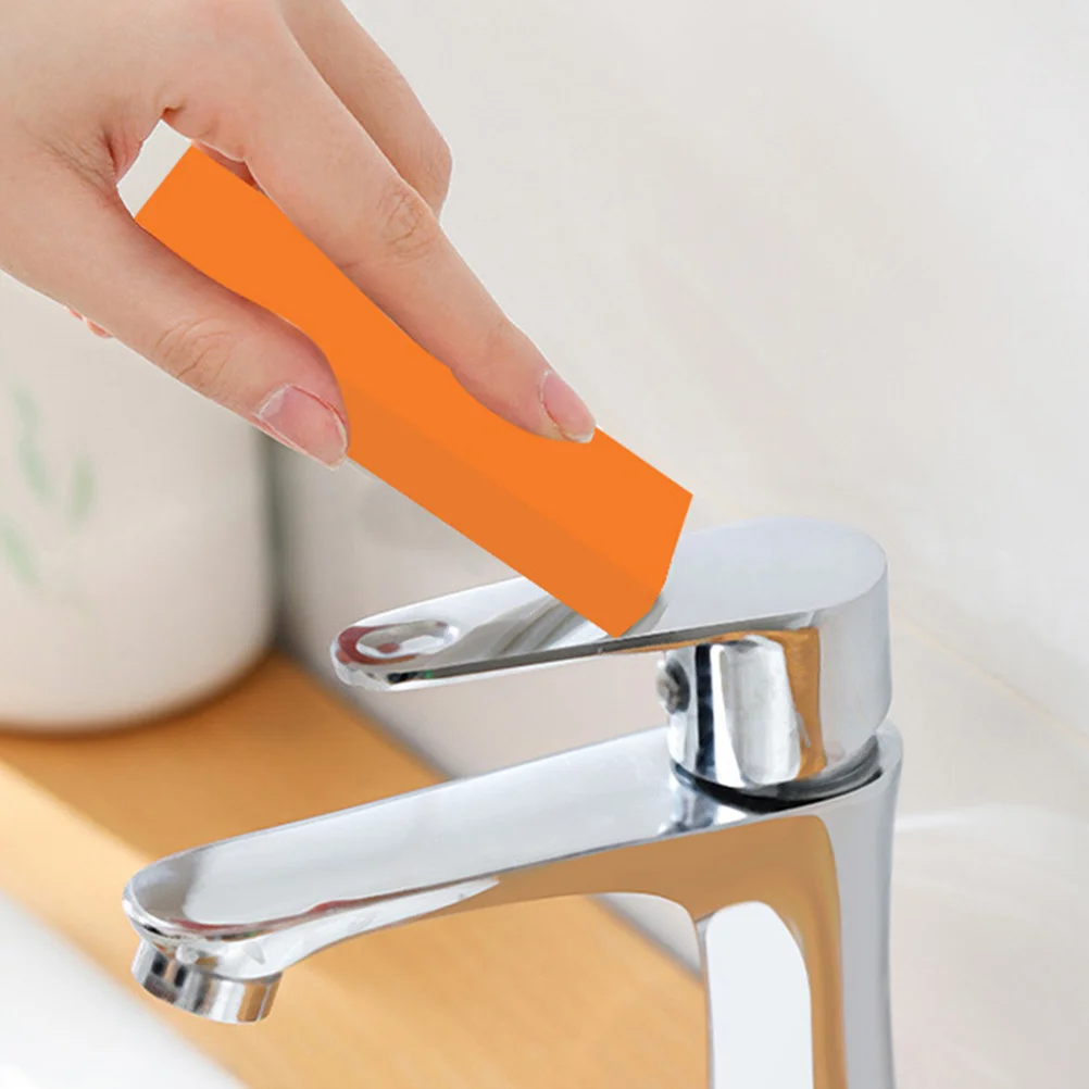 

2Pcs Easy to Use Stainless Steel Cleaning Tool Scrub Erasers for Home Rust Cleaning Tool Stainless Steel Scratch Erasers