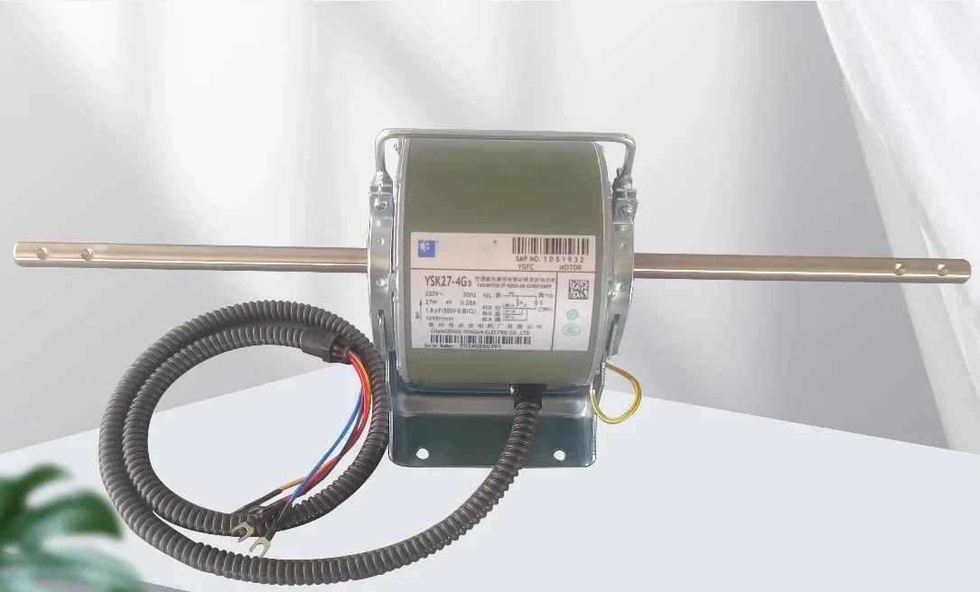 

Motor pure copper coil original brand-new fan coil central air conditioning motor with positioning hole