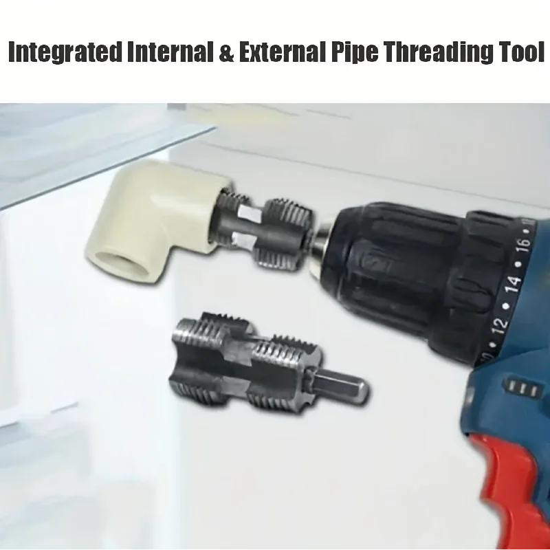 2025 Pipe Threading Tool Kit - Internal & External Cutter for 1/2