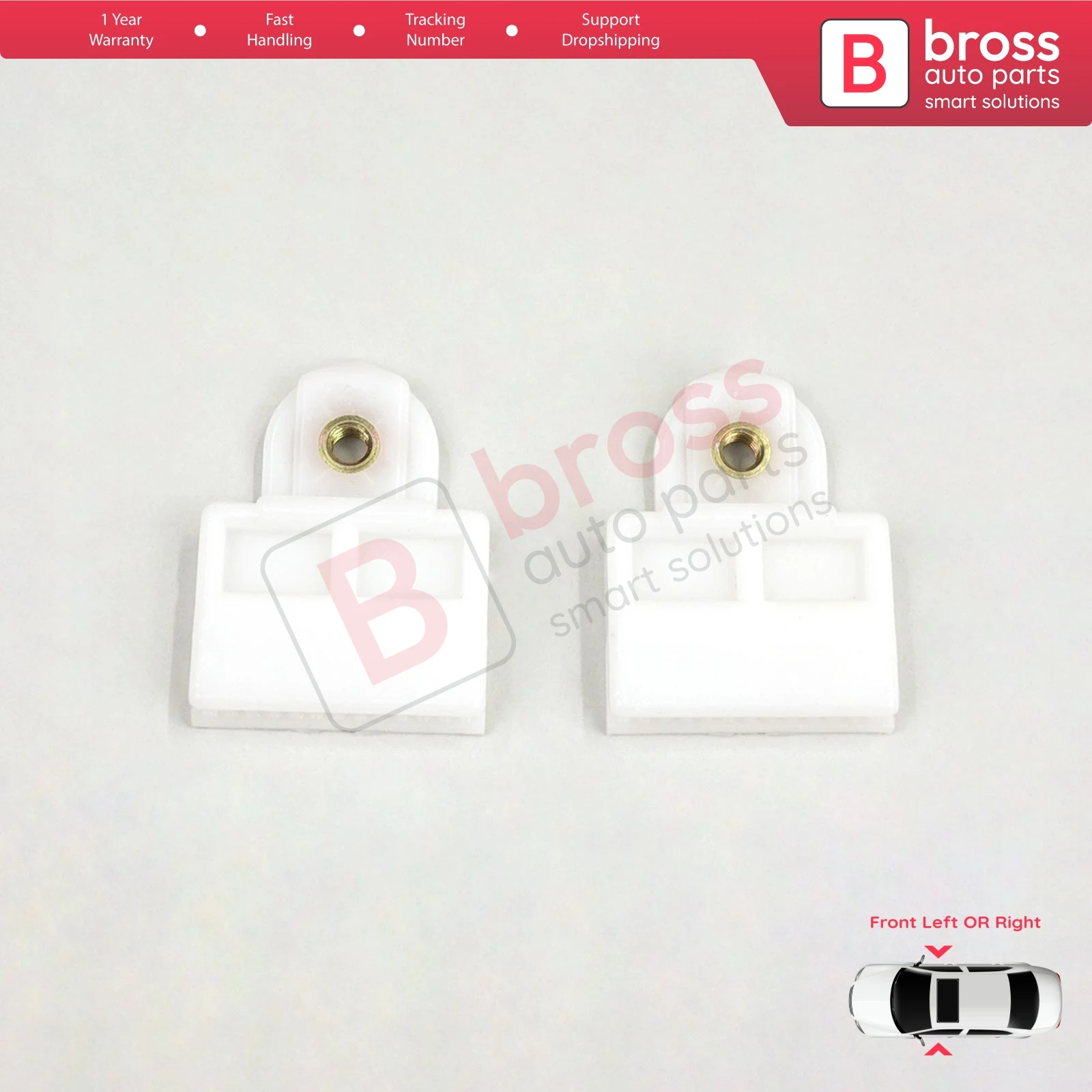 

Bross автозапчасти BWR5053, 2 шт., электрический стеклоподъемник, стеклянный канал, слайдер, створки для Toyota