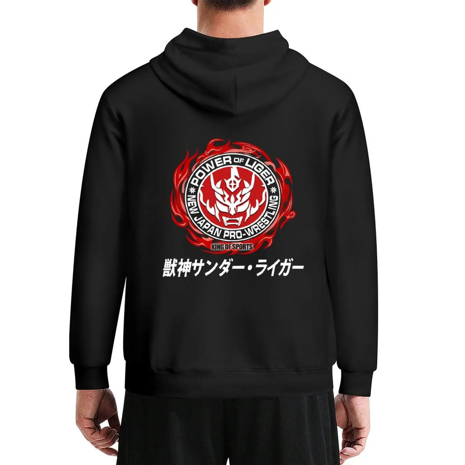 

JUSHIN THUNDER LIGER Hoodie japanese style men's sweat-shirt men clothing anime clothes graphic hoodies