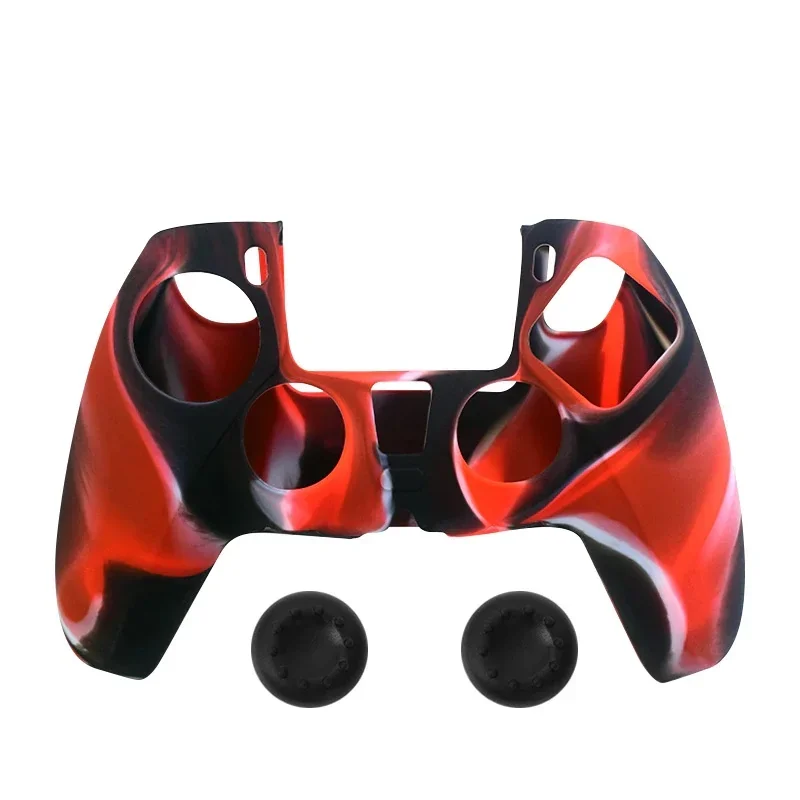 DATA FROG Color Mix Soft Silicone Gel Protective Skin Cover Case For PS5 Game Controller Accessories view 3