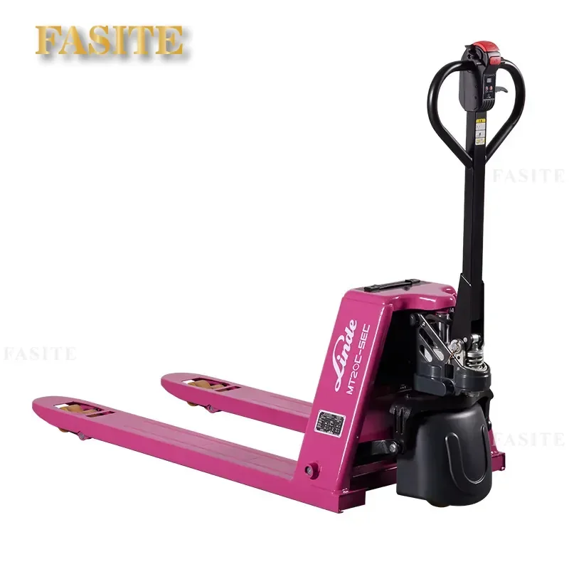 For  Forklift 2 Ton Full Electric Hydraulic Pallet Truck Lithium Battery Lifting Material Handling Warehouse Logistics