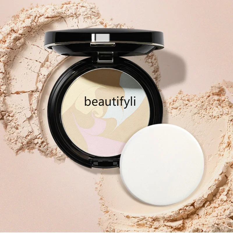 

zq Powder Concealing and Setting Oil Control Durable Waterproof and Sweatproof Not Easy to Makeup Students