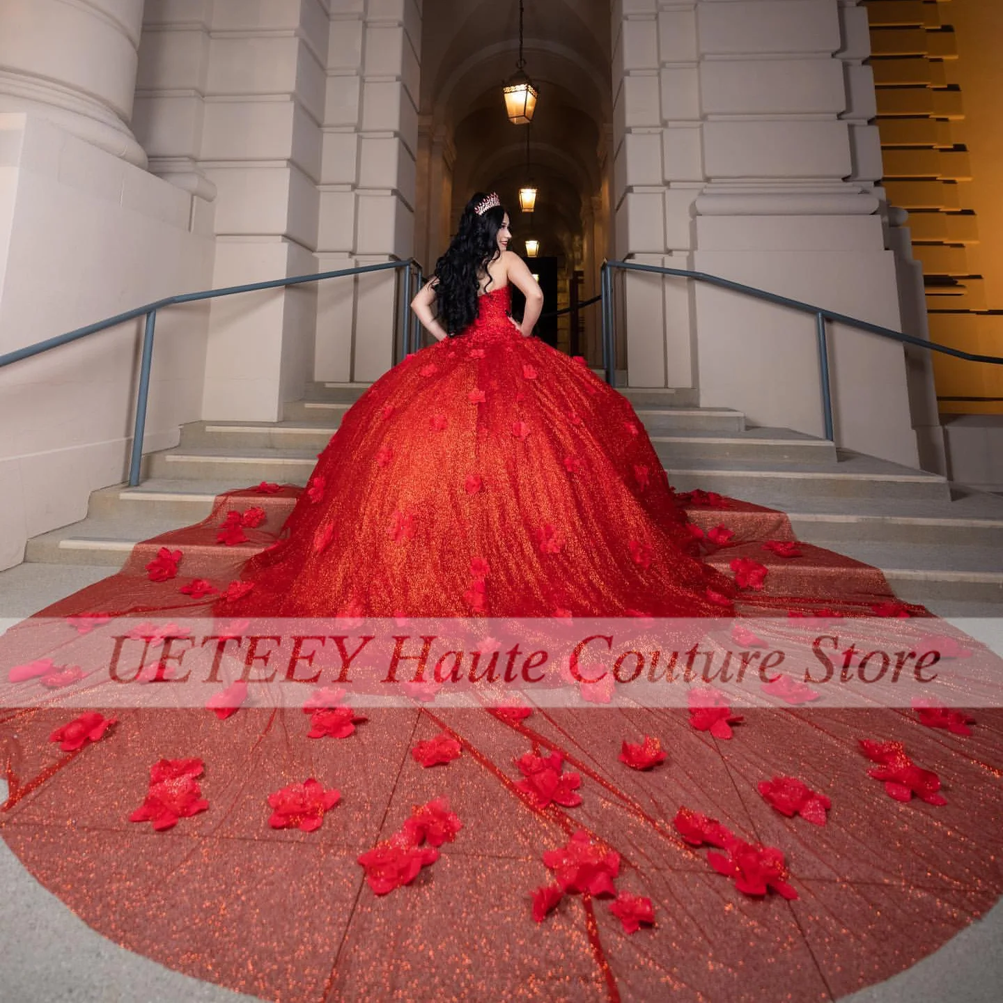

Роскошные красные платья Quinceanera, бальное платье, маскарадное платье для выпускного вечера 15, платья для дня рождения, Vestidos De 15, Quinceañera по индивидуальному заказу