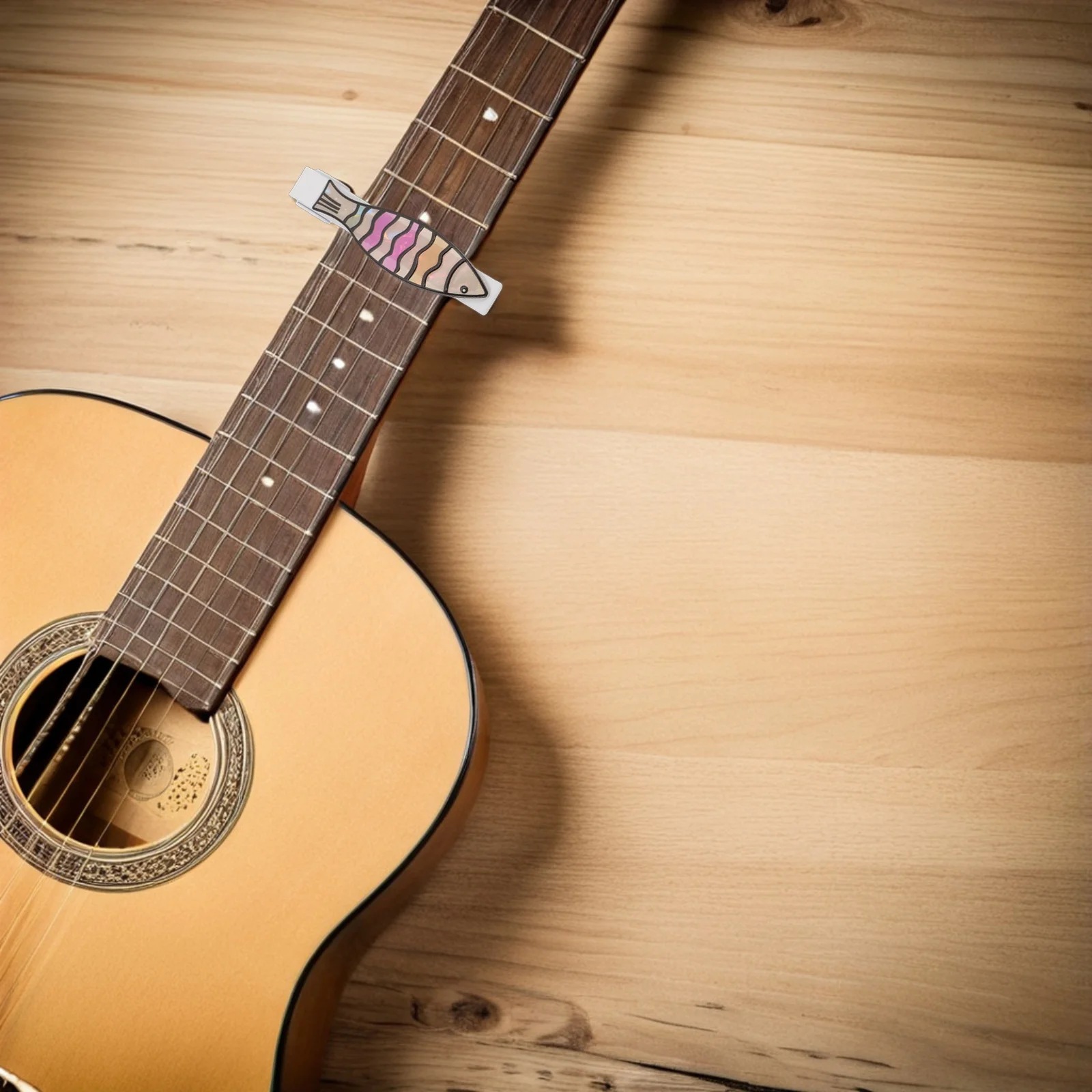 

Fish-Shaped Guitar Capo Quick Release for Acoustic Electric Guitar Ukulele Mandolin Banjo Instrument Accessories Tuning Tool