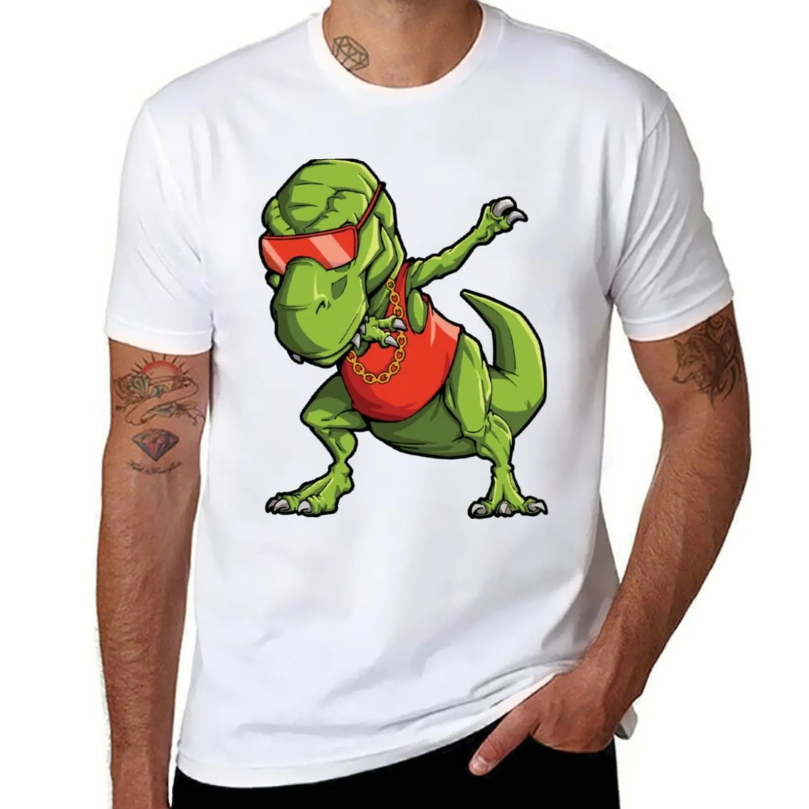 

Dabbing Dinosaur T rex T shirt Funny Dab Meme T-shirt Tees T-Shirt t shirts for man graphic vintage man shirt designer T-Shirt