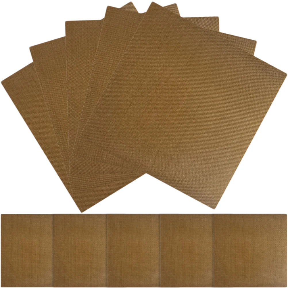 

10Pcs Heat Stickers for Hair Straightening Iron Sticker Straightener 10x12cm Glass Tools Styling Accessories