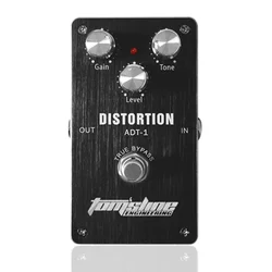 AROMA Distortion Electric Guitar Effect Pedal Aluminum Alloy Housing True Bypass ADT-1 Electric Guitar Effect Accessories Parts