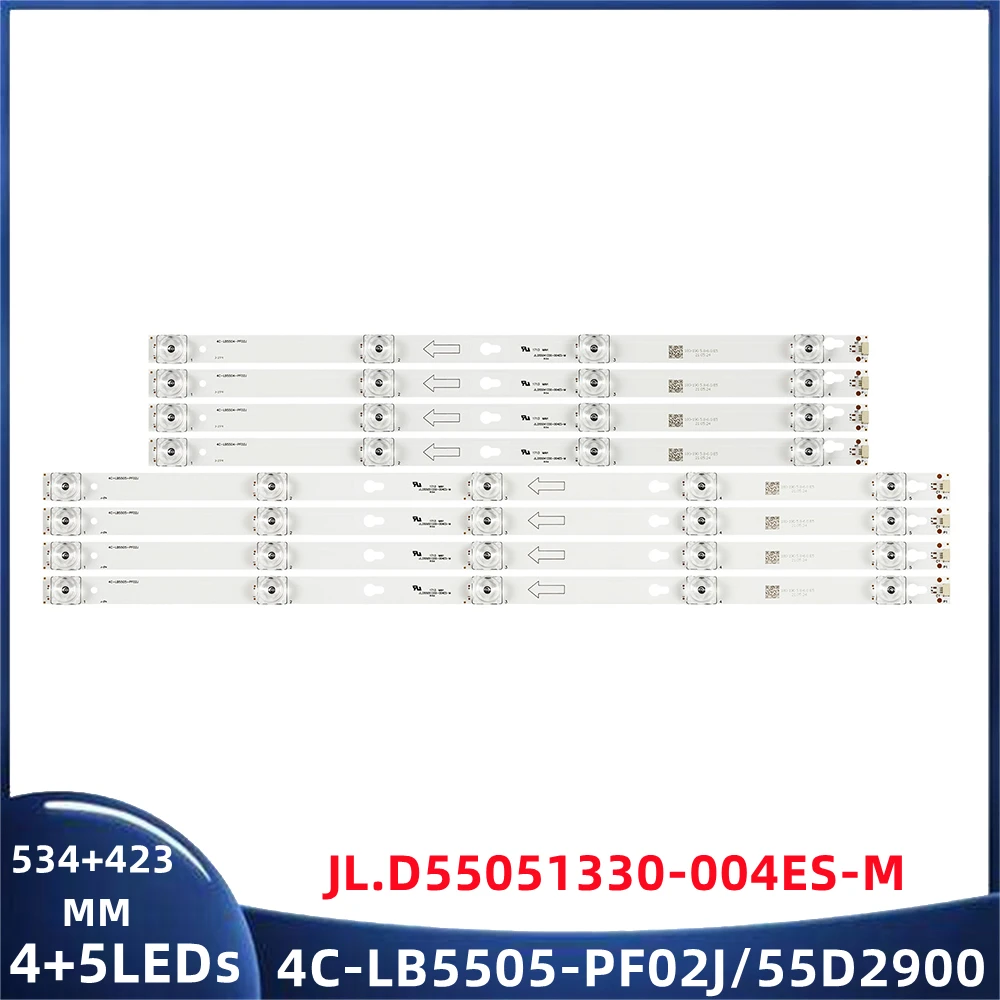 Dla U55C7006X1 55S401 55S403 55UC6306 U55P6006 GIC55LB125 GIC55LB124_LED3030F2.1D D55A810 55UC6316/6406 55UC632 6 listwy LED