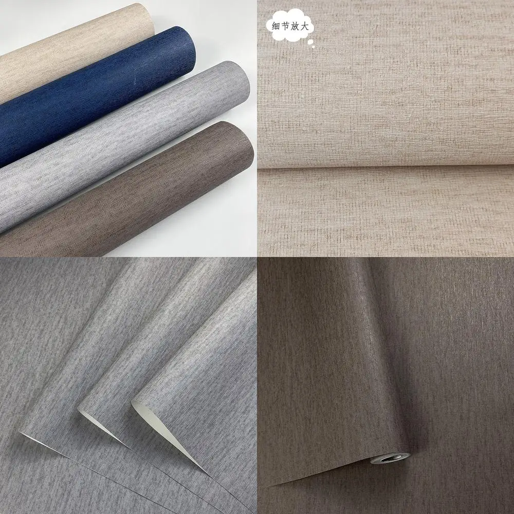 Luxury Modern Light Luxury Wallpaper Waterproof Moisture Proof Horizontal Pattern Bedroom Living Room Hotel Feature Wall PVC