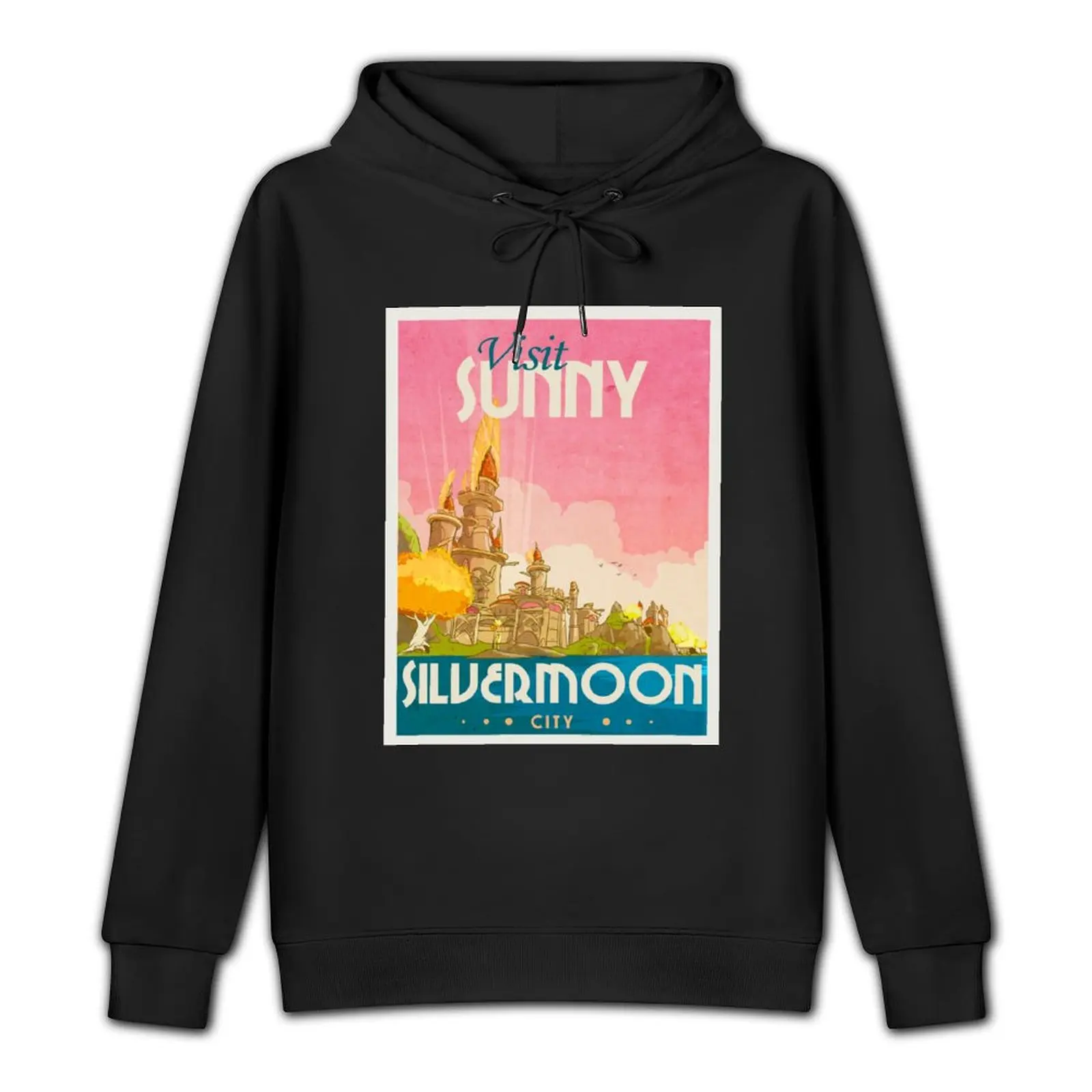 Visit Silvermoon City Pullover Hoodie korean autumn clothes tracksuits