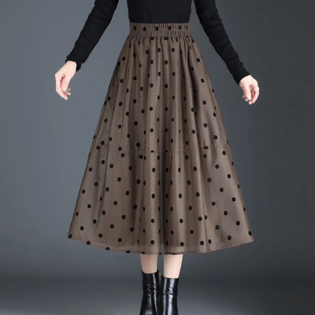 Elastic Waist Skirt Pleated Skirt For Spring And Summer Black High Elastic Waist Skirt Brand New Condition For Clubbing