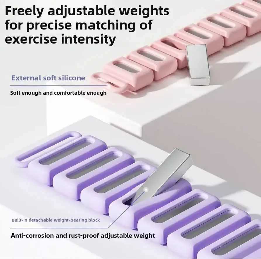 DSA weight-bearing leggings Removable weight-bearing bracelet Men's fitness Invisible sports module Running arm binding hand