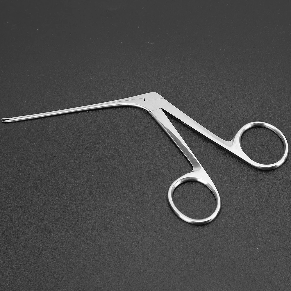 Professional Ear Forceps Stainless Steel Ear Cleaning Aural Forceps For Ear Treatment Endoscope Earwax Remover Tweezer Clip Tool