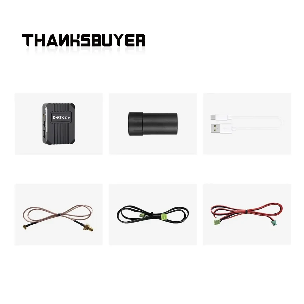 

GPS-модуль CUAV C-RTK, высокоточное позиционирование на сантиметровом уровне для контроллера полета дрона PX4 Pixhawk CUAV X7+/X7 Pro/Nora+