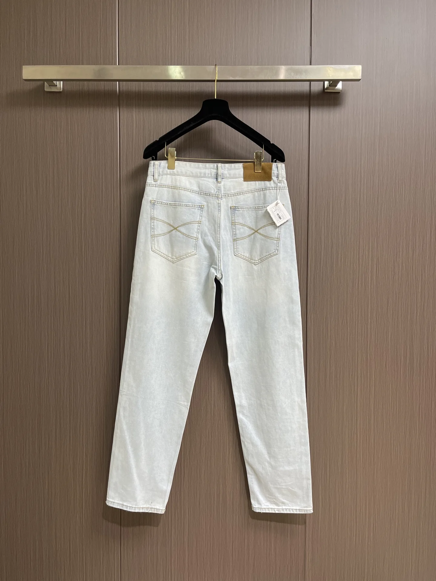 BC26ss spring and summer new men's Italian retro simple denim trousers