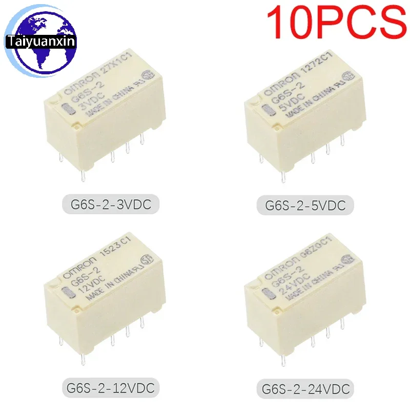 10PCS G6S-2 5VDC 12… - image
