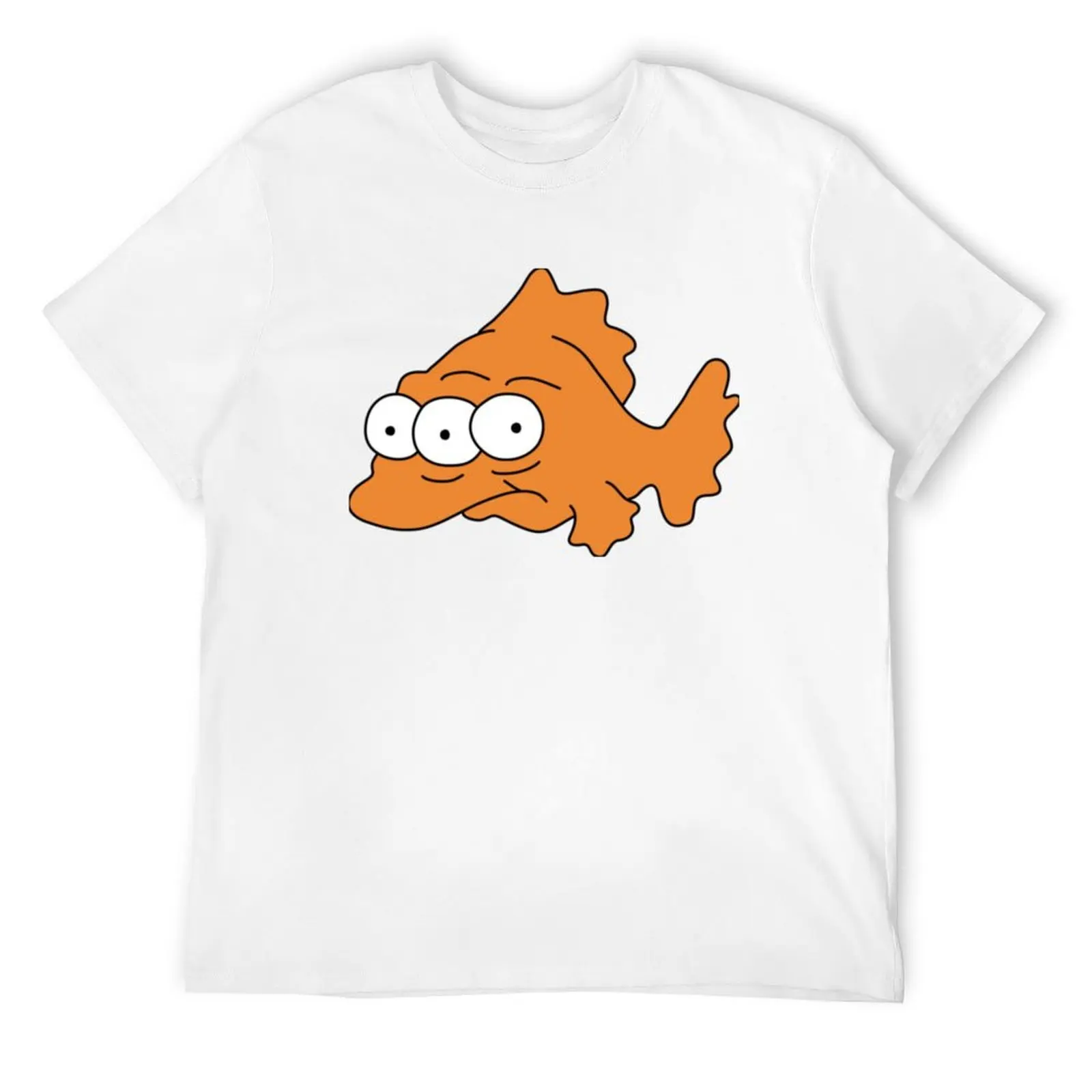 blinky the fish funny homer bumper T-Shirt anime t shirts gifts for boyfriend luxury designer men graphic t shirts