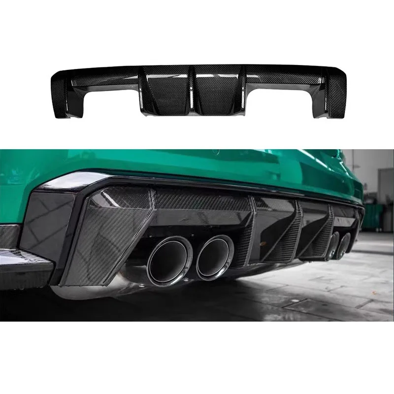 

For BMW M3M4 Carbon Fibre Rear Lip G80 G82 G83 MP Edition Rear Lip with Corner Modified Rear Spoiler Body Kit