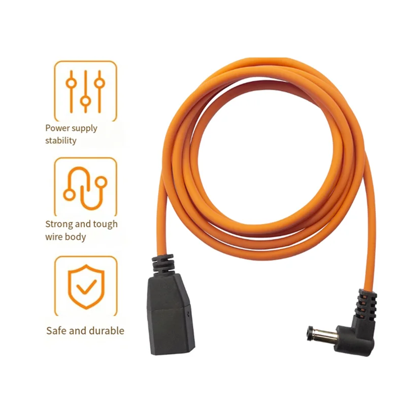 【ABUP】XT60 męski do DC5521 silikonowy do gogli FPV kabel zasilający do połączeń