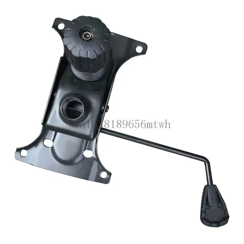 

Black Steel Roting Clait Base Base 360Degree Spin для дома и офиса B03D