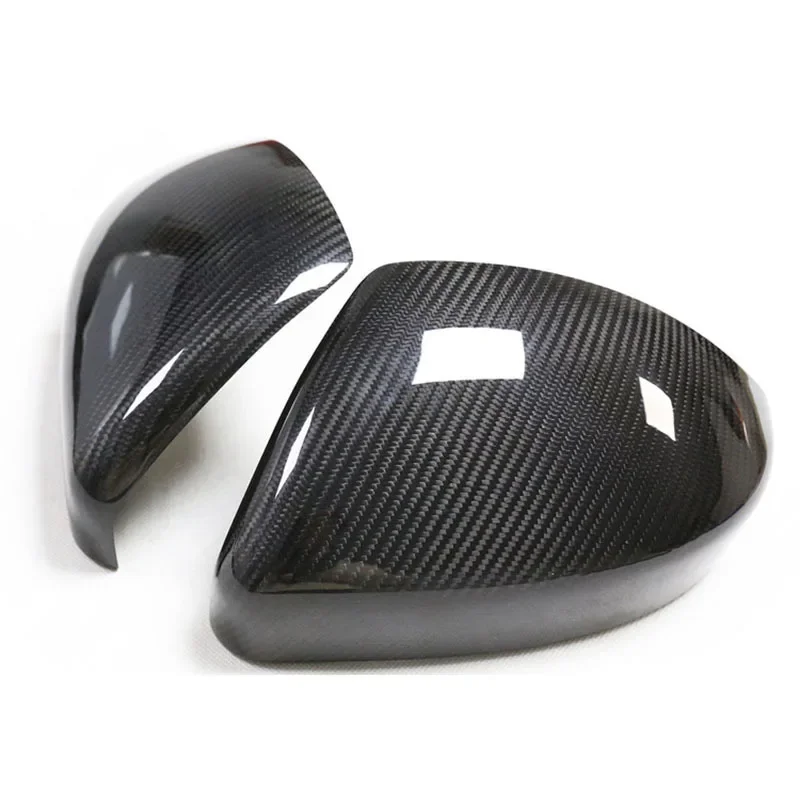 

For JAGUAR F-PACE E-PACE Real Dry Carbon Fiber Mounted Rearview Mirror Housing Reverse Cover Body Kit Modification Accessories