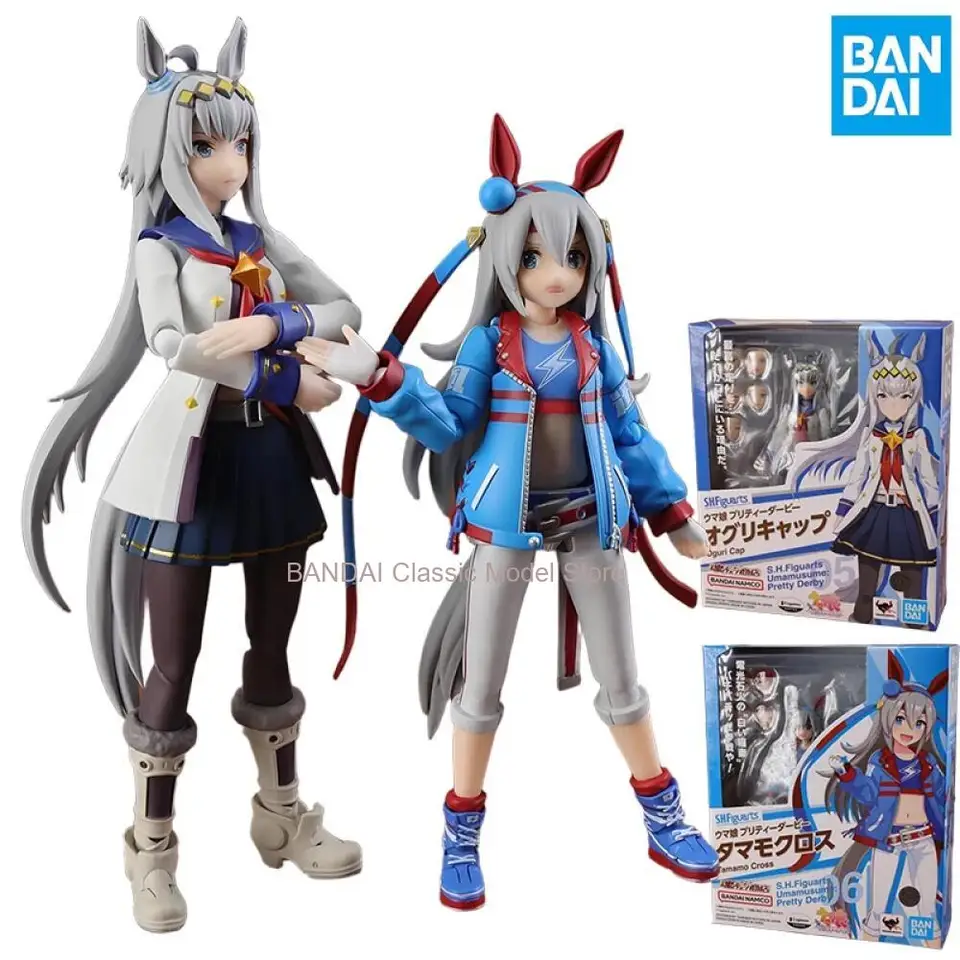 BANDAI Original S.H.Figuarts Series Oguri Cap Tamamo Cross Action