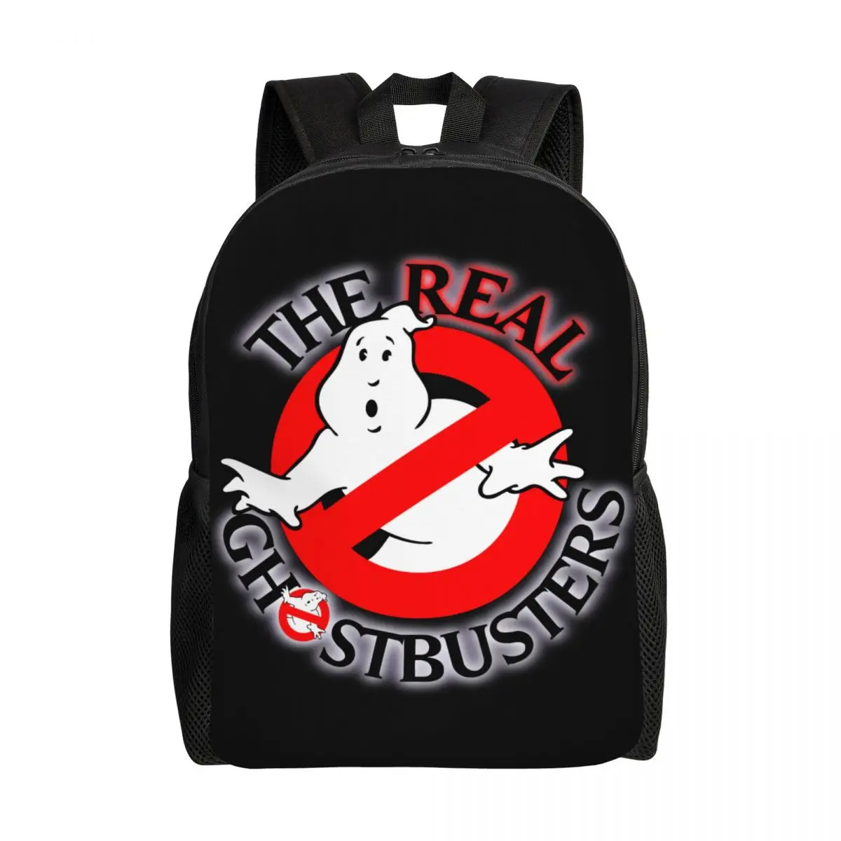 Customized Ghostbusters Laptop Backpack Men Women Casual Bookbag for College School Student Supernatural Ghost Movie Bag