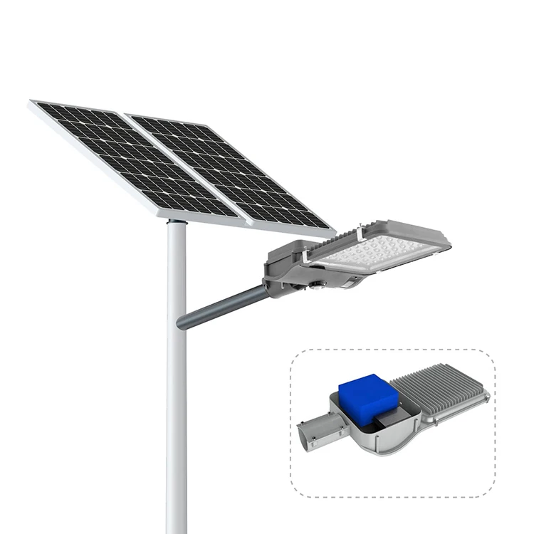 

Smart Switch Motion Sensor Auto Dimming Waterproof Outdoor 30W 60W 80W 100W 120W Solar Street Light System