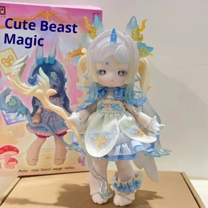 

New Product Treasure Box Antu Cute Beast Magic Series Bjd Action Figure Female Figurine Blind Box Collectible Figurine Gift