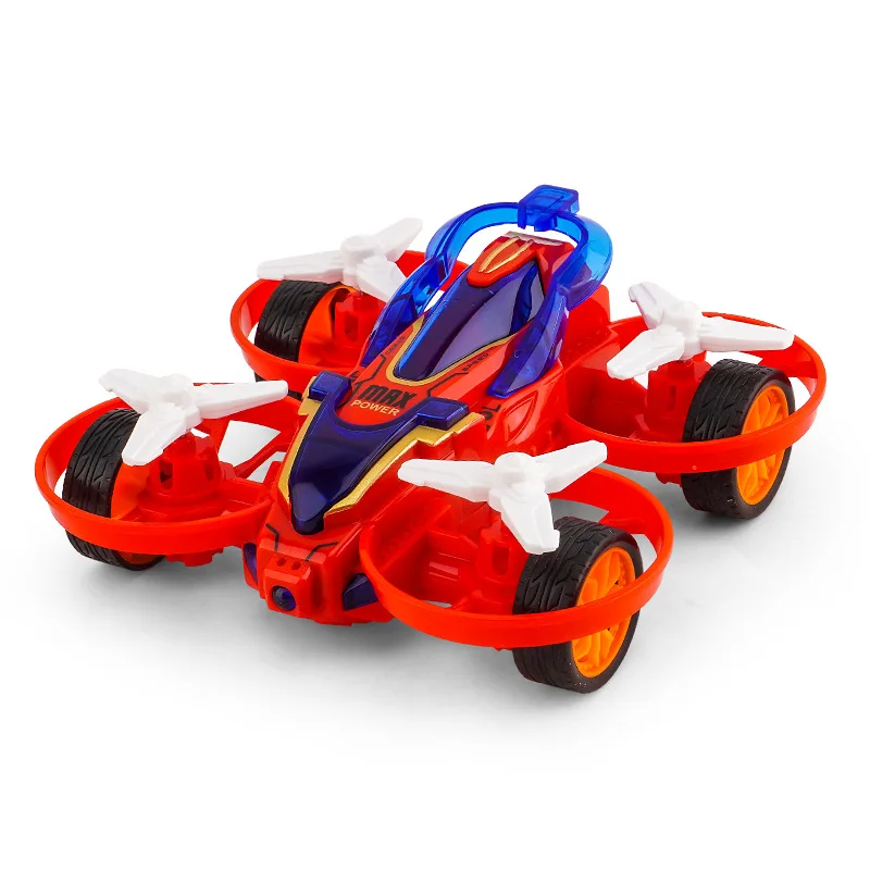 Drone Inertial Car Flying Car Toys Kids for Boy Toy Cars School Education Linkage Rotating Wing Vehicle for Children\'s Gift