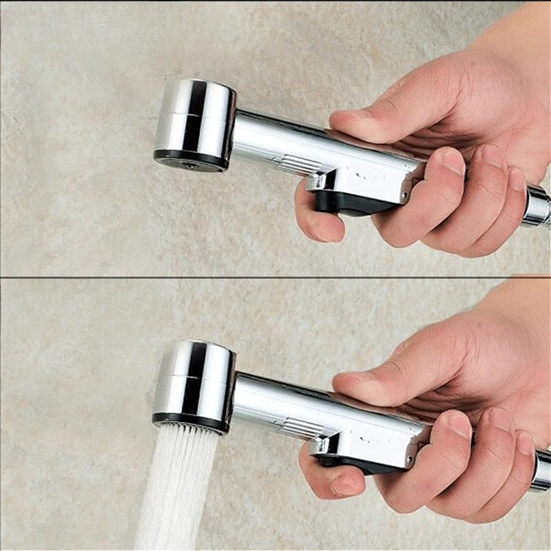 

1PC Multifunctional Adjustable Handheld Bidet Sprayer Self Cleaning Nozzle Water Pressure Control Toilet Bathroom Shower Head