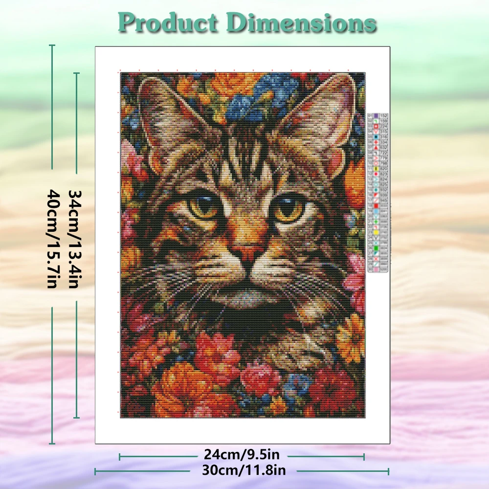 Kit de broderie au point de cr - Embroidery Floss Thread avis et prix