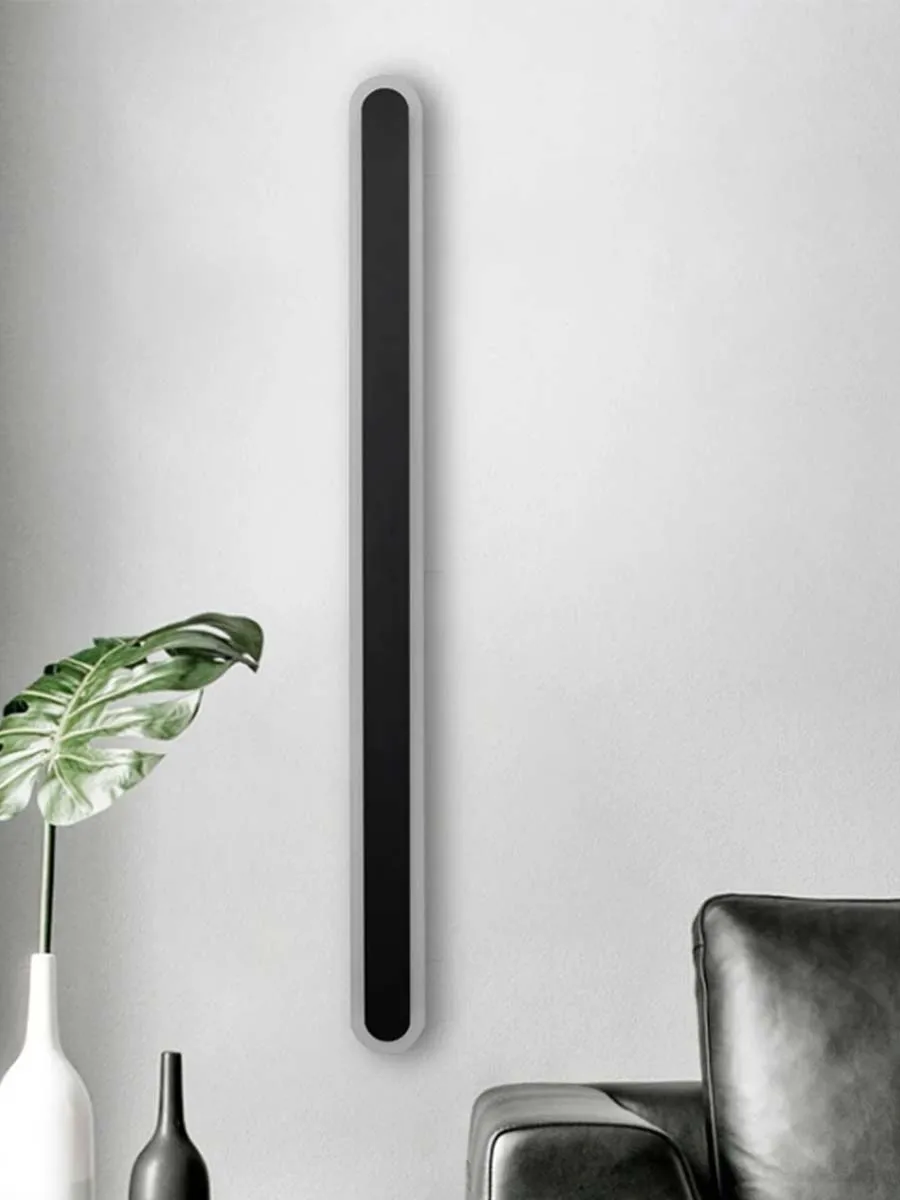 Lampes murales intérieures nordiques minimalistes modernes, chambres, salons, couloirs, villas, bandes lumineuses LED pour murs de fond, maison