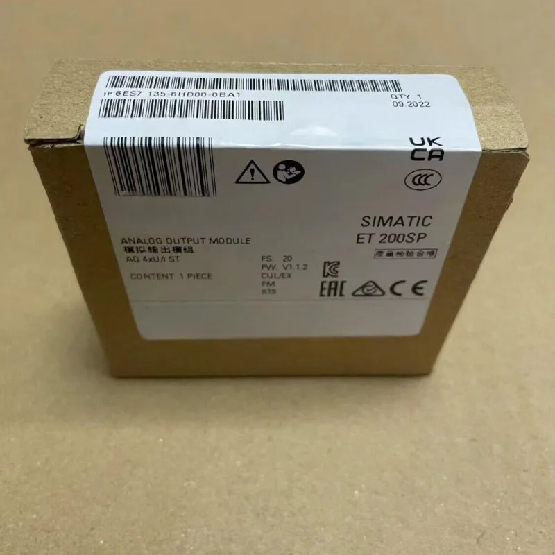 

New ET 200SP output module 6ES7135-6HD00-0BA1 6ES7 135-6HD00-0BA1 comes with a one-year warranty for quick delivery