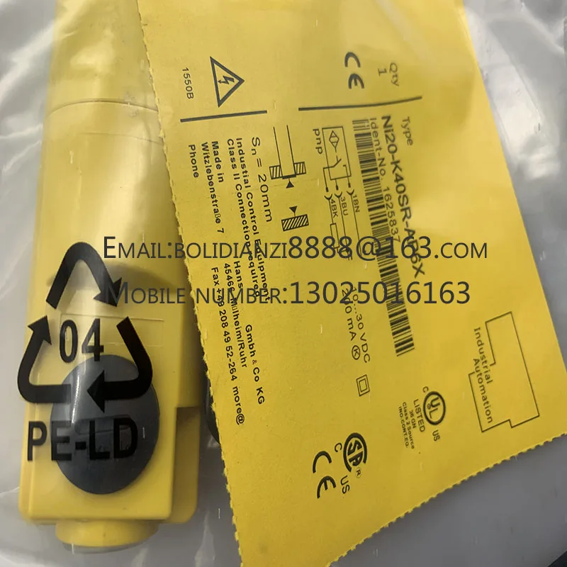 

New proximity switch sensor NI20-K40SR-FZ3X2